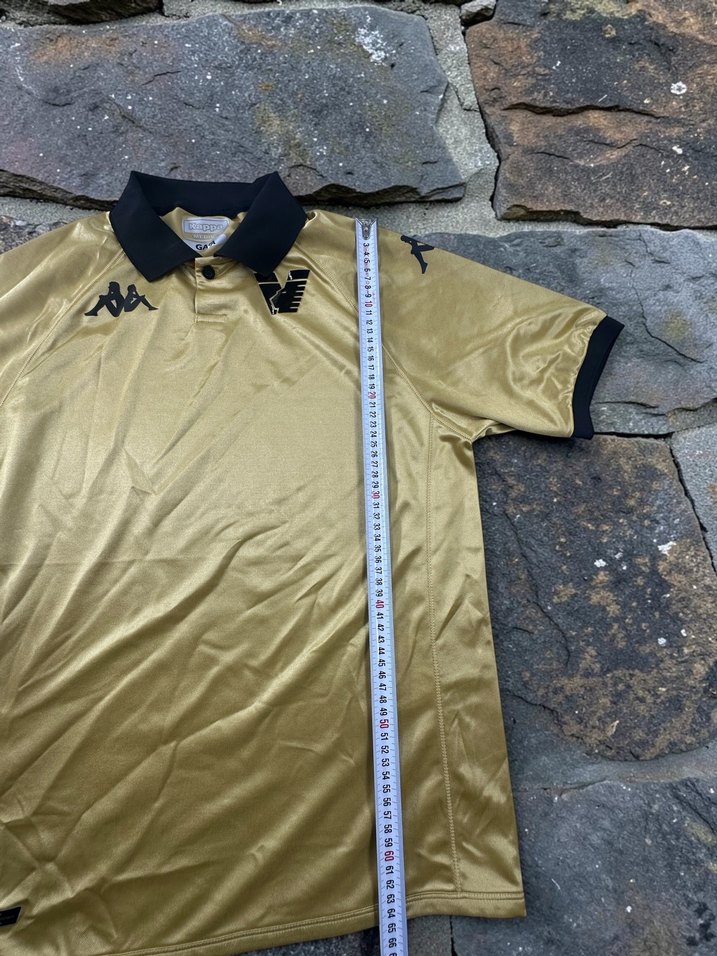 Venezia Kappa Retro Altın Polo Tişört — görsel 3/7