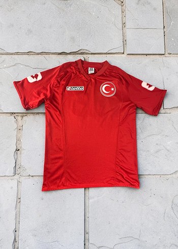Lotto Kirmizi Turkiye Futbol Formasi