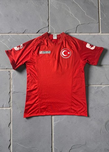 Lotto Kirmizi Lotto Turkiye Futbol Formasi