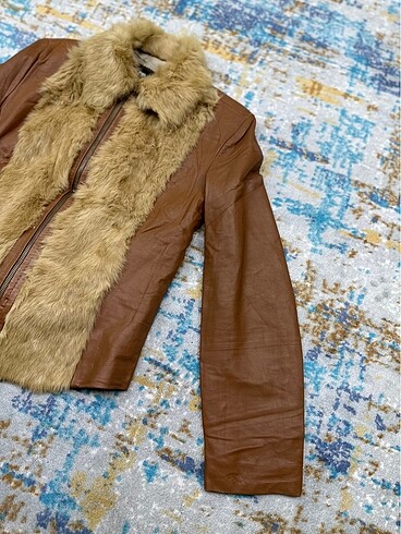 xl Beden Vintage deri ceket