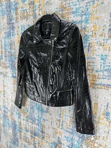 American Vintage Biker deri ceket