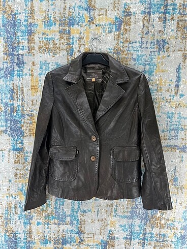 Mango vintage model deri ceket