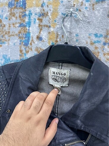 xs Beden siyah Renk Vintage deri ceket
