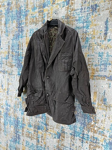 American Vintage Vintage deri ceket