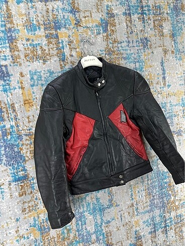 40 Beden Vintage deri motorcu montu