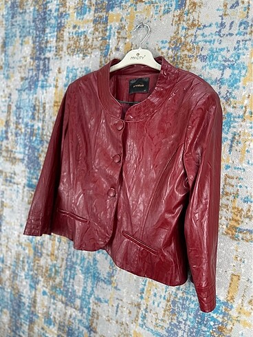 American Vintage Vintage deri ceket
