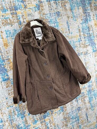 46 Beden Nubuk vintage kaban