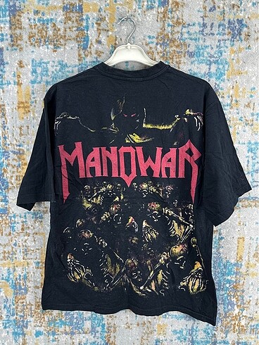 xl Beden Manowar Vintage T shirt
