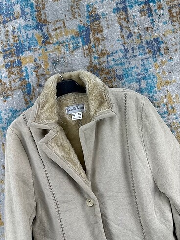 38 Beden camel Renk Vintage nubuk kaban