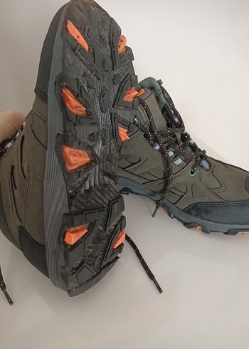 39 Beden kahverengi Renk Erkek Outdoor Haki Bağcıklı Bot