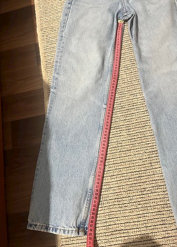 34 Beden mavi Renk Zara jean