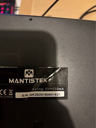 Mantistek mekanik klavye - Görsel 2