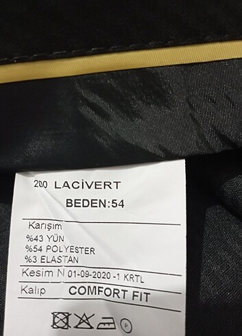 54 Beden #erkek kumaş pantolon
