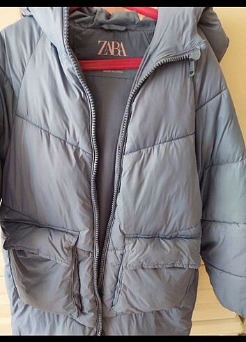 10 Yaş Beden mavi Renk Zara 10 yaş mont