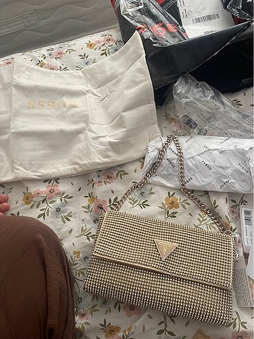 Guess Guess taşlı çanta