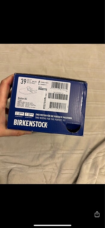 39 Beden birkenstock boston sfb vl taupe yumuşak taban