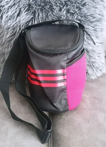 Adidas siyah pembe askılı çanta 