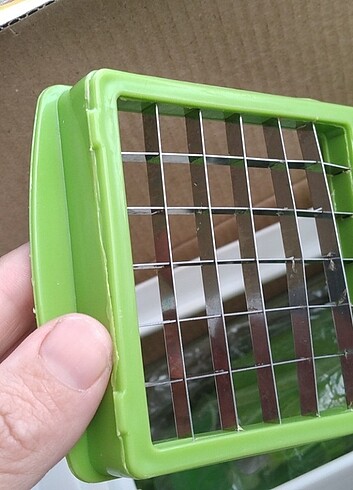  Beden yeşil Renk Nicer Dicer Doğrayıcı 