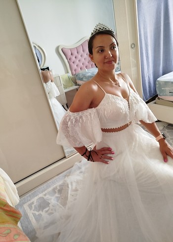 çok güzel bir gelinlik - Görsel 4