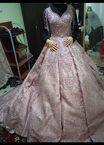 Pembe kolsuz boncuklu - Görsel 4