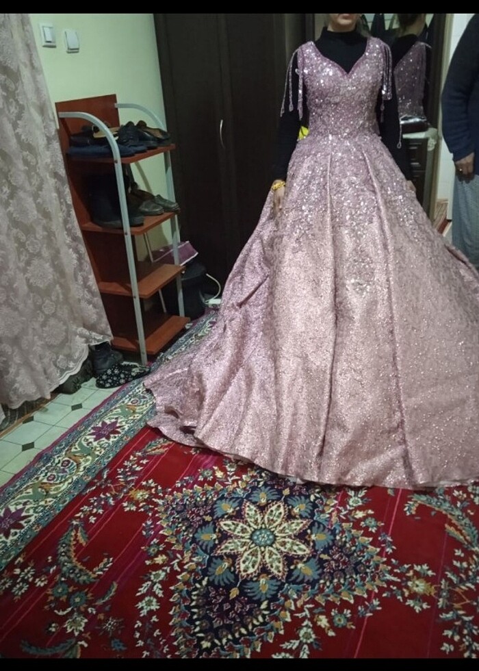 Pembe kolsuz boncuklu - Görsel 3