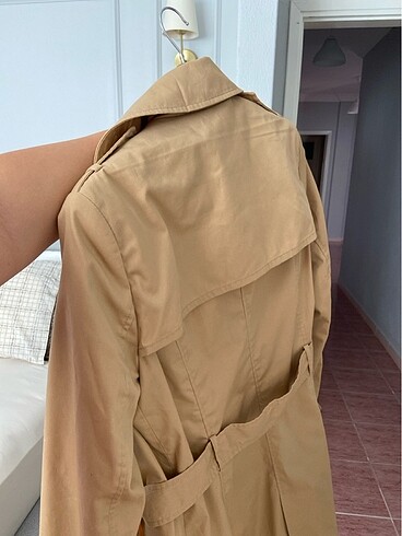 m Beden camel Renk Trençkot