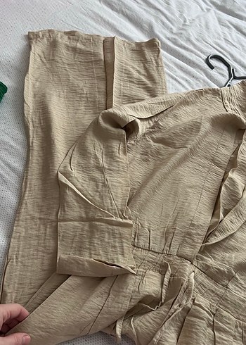 KadınUzun Kollu Tulum - Görsel 4