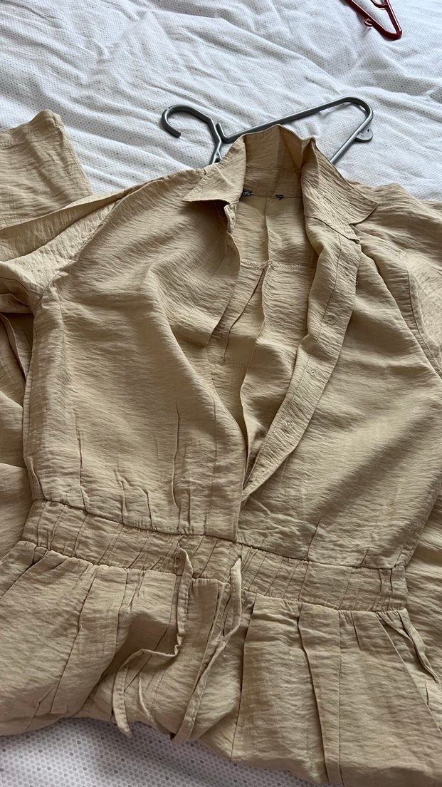 KadınUzun Kollu Tulum - Görsel 3