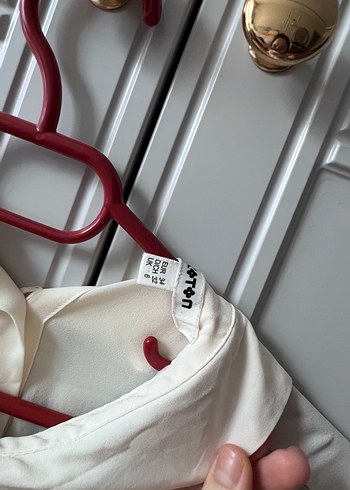 Payetli Yeşil Kısa Kollu Bluz - Görsel 4