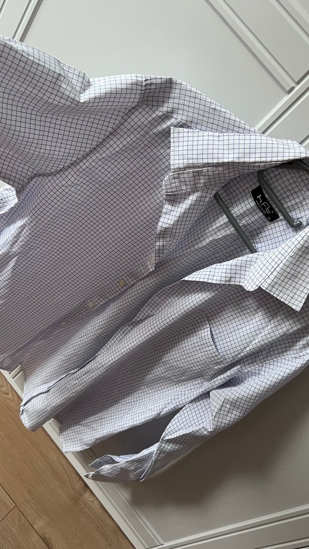 Minik kareli erkek gomlek - Görsel 5