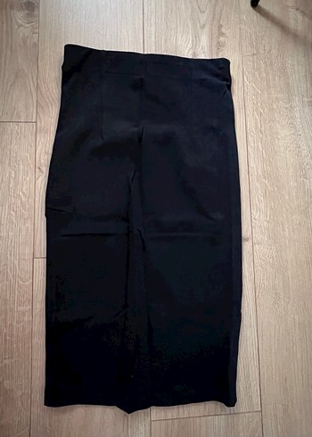 Siyah Midi penye etek Etek - Görsel 2