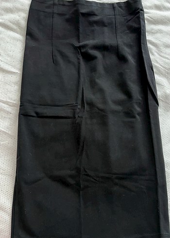 Siyah Midi penye etek Etek - Görsel 3