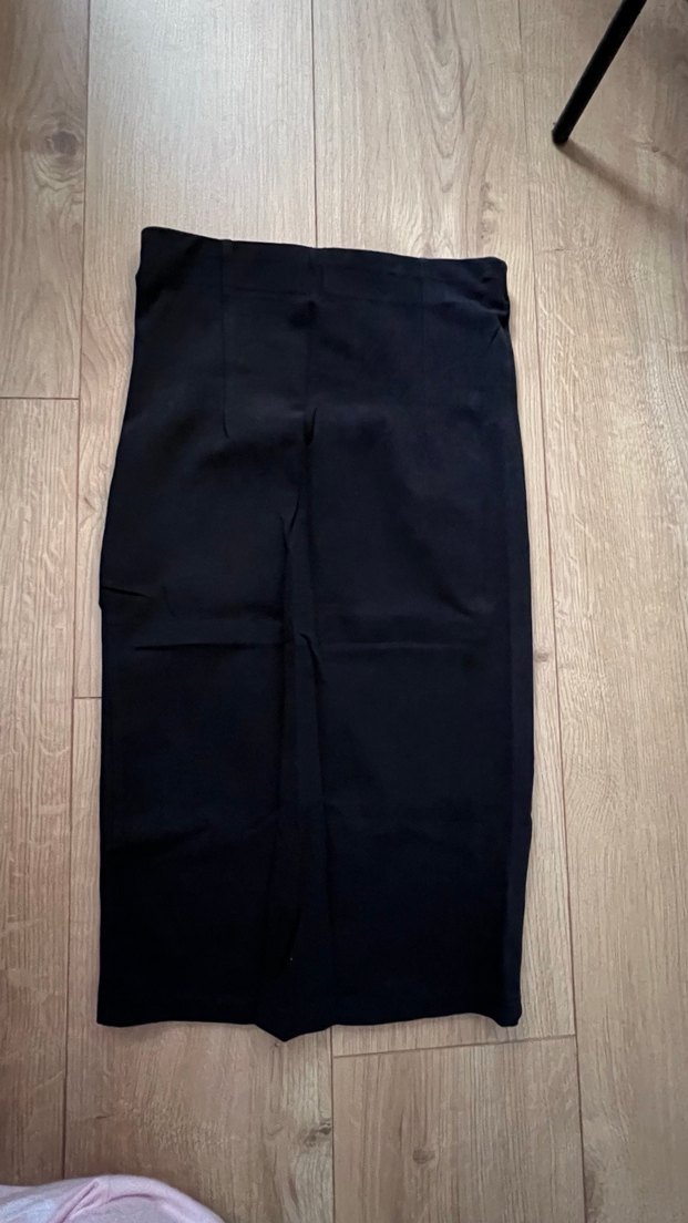 Siyah Midi penye etek Etek - Görsel 2