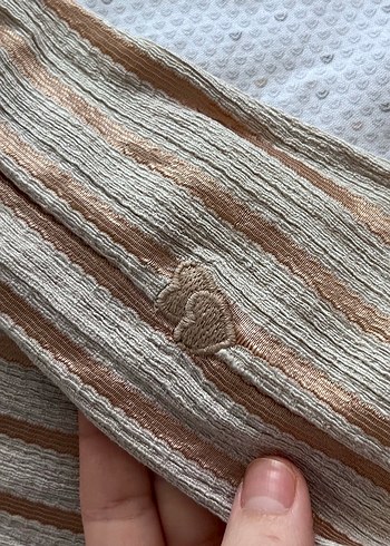 Krem cizgili  Uzun Tulum - Görsel 4