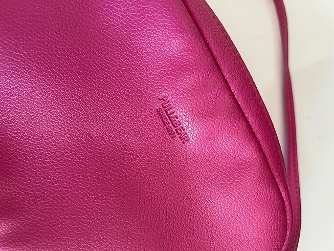 Pull and Bear Pembe çanta