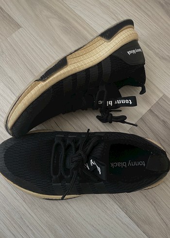 Tonny Black Siyah Bağcıklı Kadın Spor Ayakkabı - Görsel 6