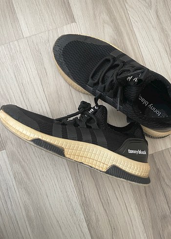 Tonny Black Siyah Bağcıklı Kadın Spor Ayakkabı - Görsel 3