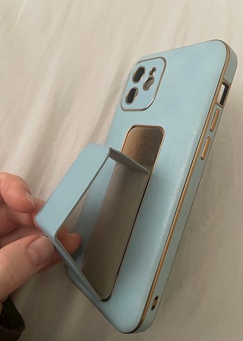 Mavi Kemerli Tutamaçlı Telefon Kılıfı - Görsel 2