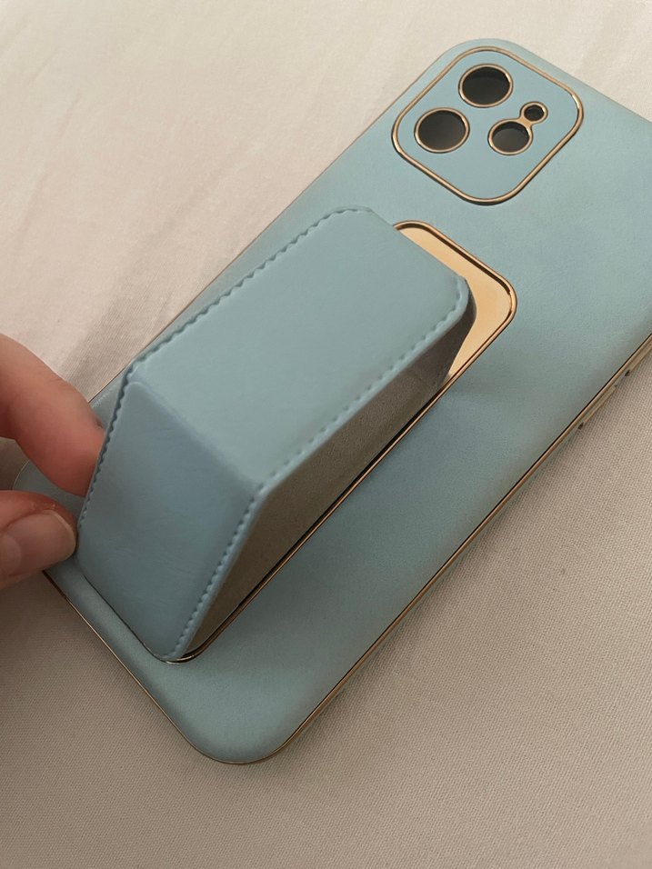 Mavi Kemerli Tutamaçlı Telefon Kılıfı - Görsel 4