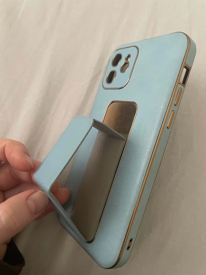 Mavi Kemerli Tutamaçlı Telefon Kılıfı - Görsel 2