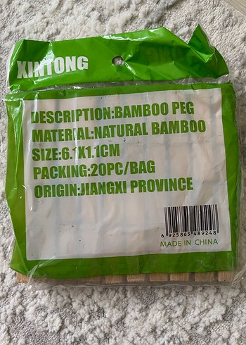 20'li Bambu Mandal Seti - Görsel 2