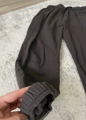 Gri Rahat Kesim Kadın Eşofman Altı - Görsel 2