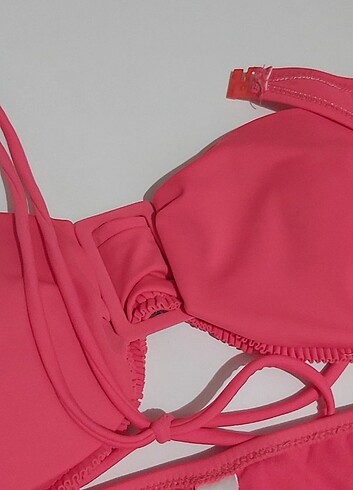 m Beden pembe Renk Mayo bikini 
