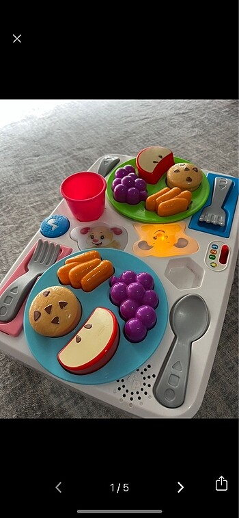 Fisher price köpekçiğin eğitici sofrası