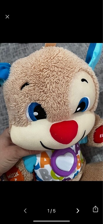 Fisher price eğitici köpekçik