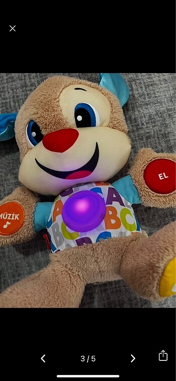 Beden Fisher price eğitici köpekçik