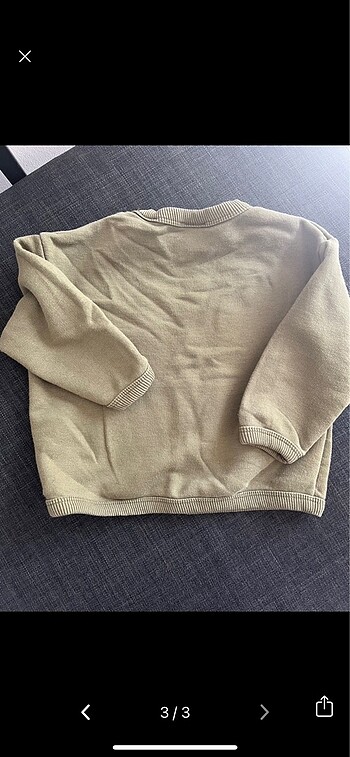 9 Ay Beden Zara sweatshirt