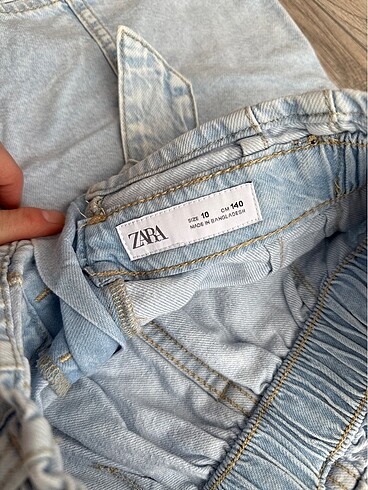 10 Yaş Beden Zara kız çocuk şort