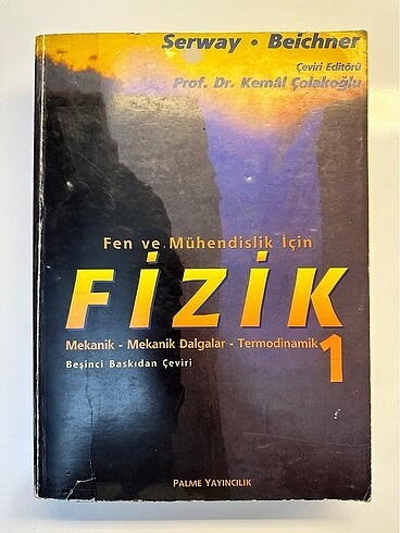 Fizik 1 mühendislik ders kitabı