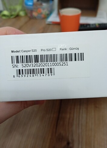 Casper Casper S20 Tablet